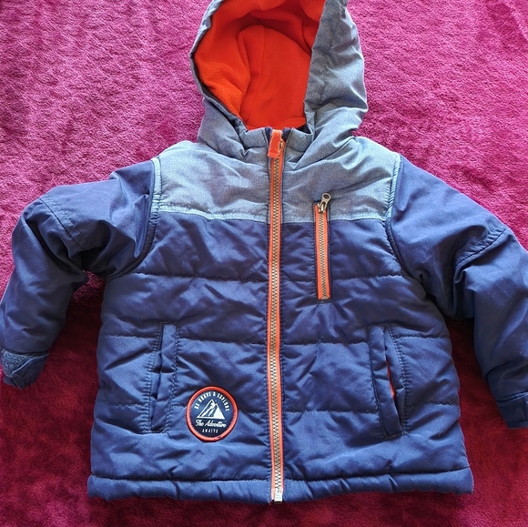 Boys Carters Puffer Coat - Picture 4 of 6